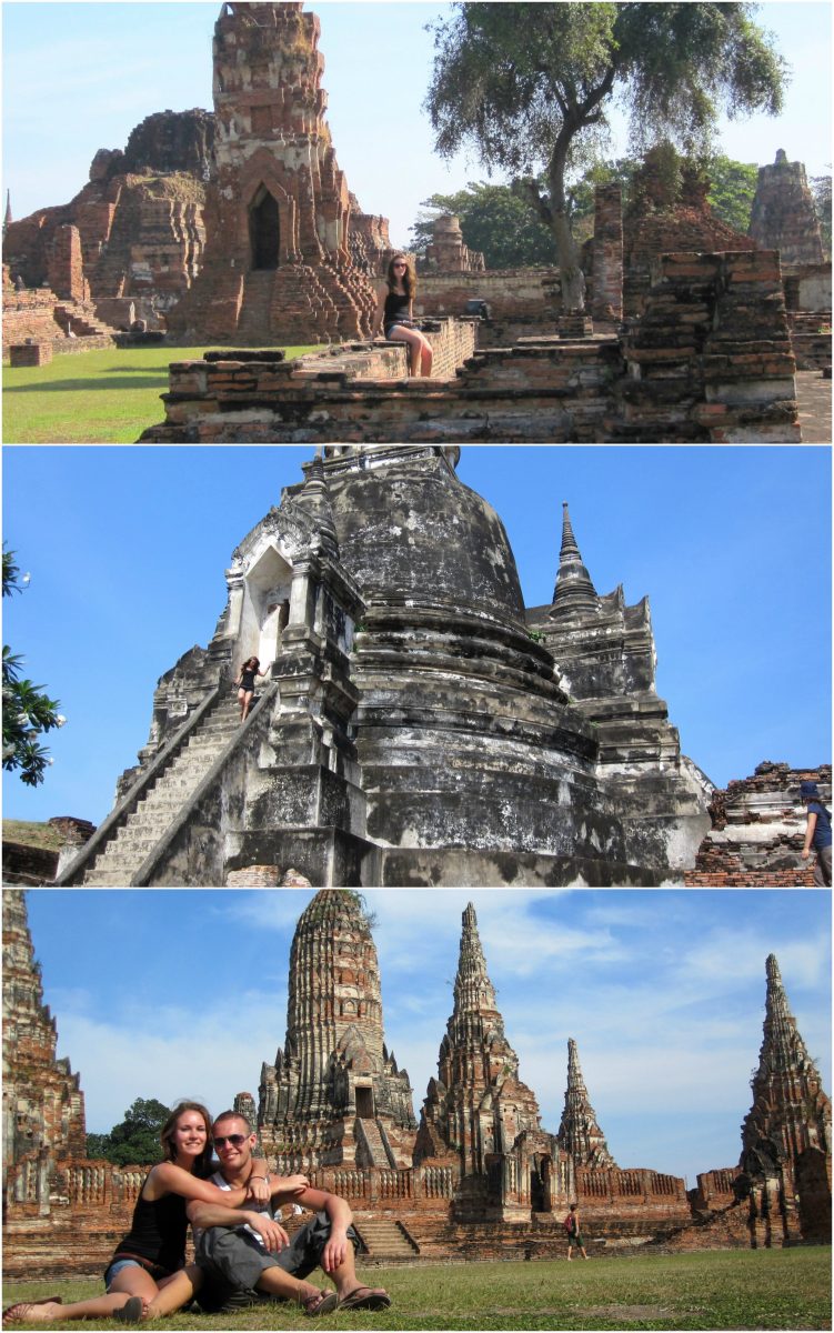 Tempels Ayutthaya
