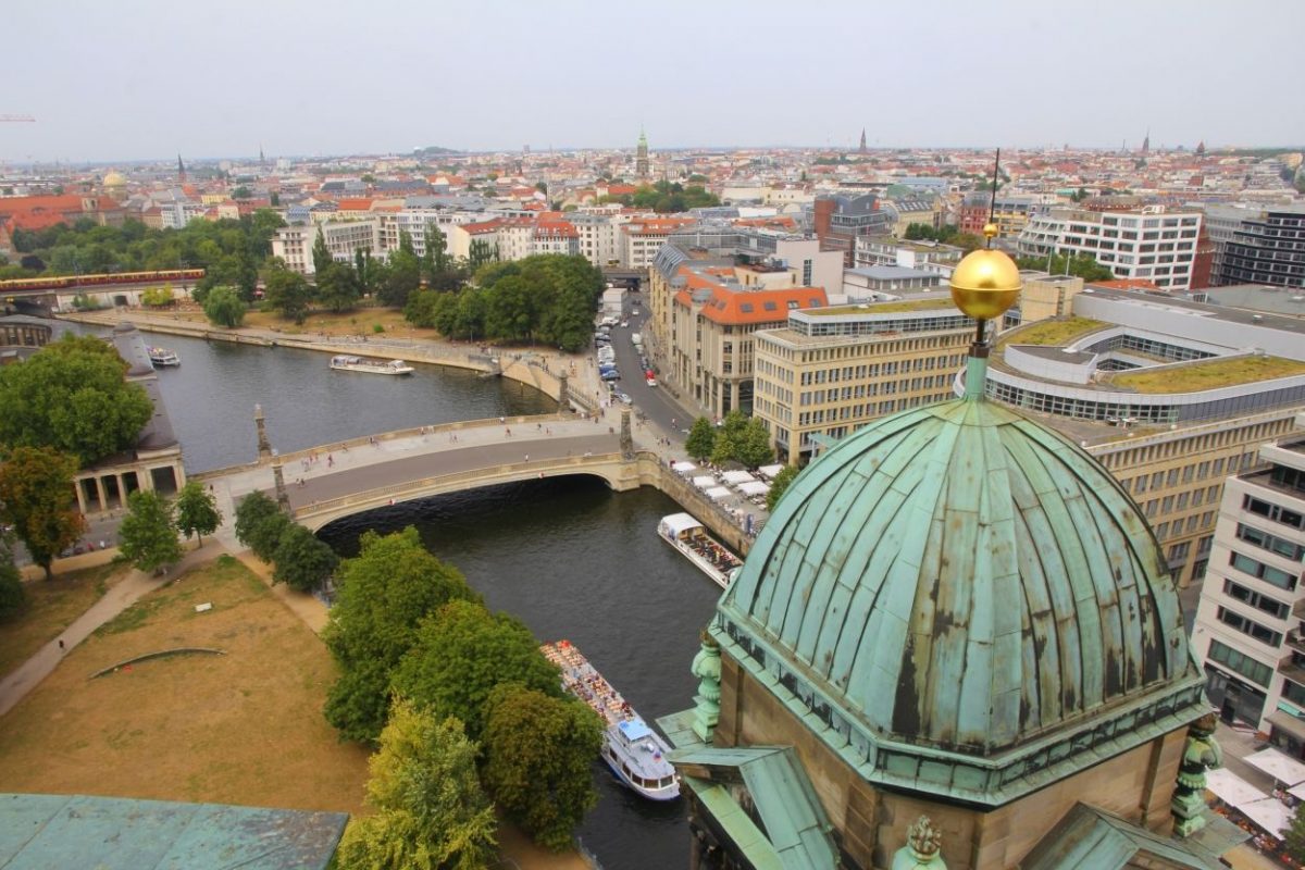 Berliner Dom uitzicht