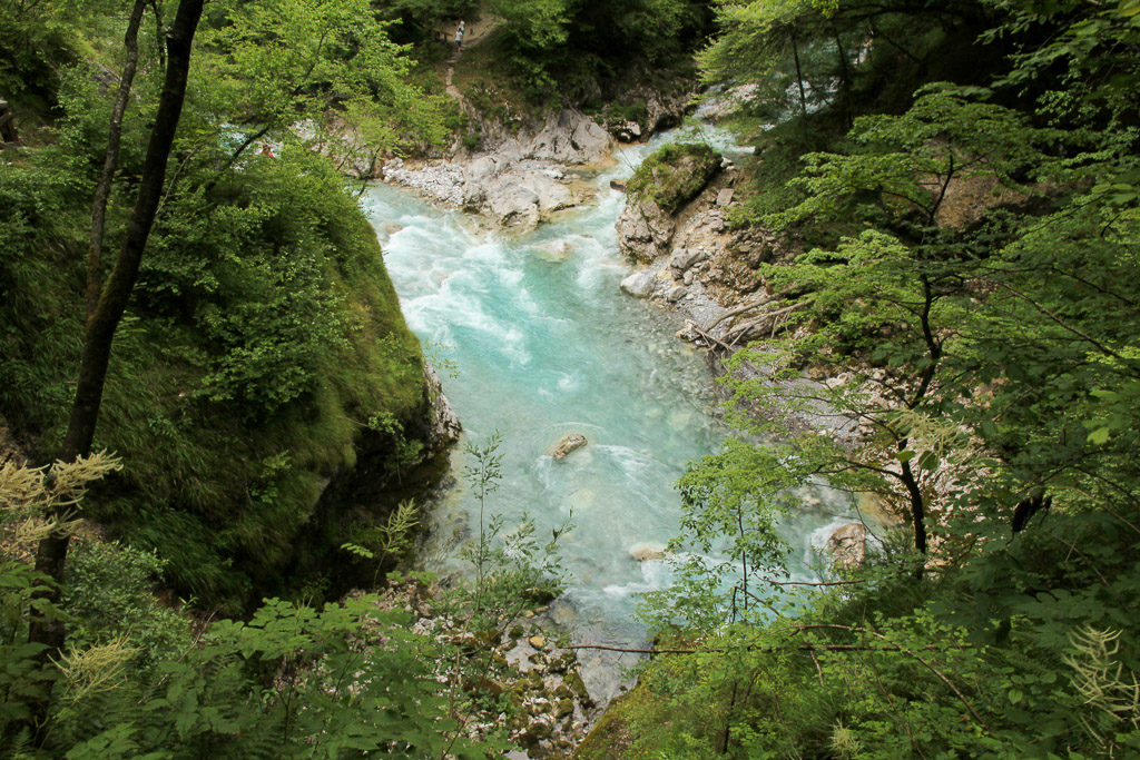 natuur slovenië Tolmin Gorge