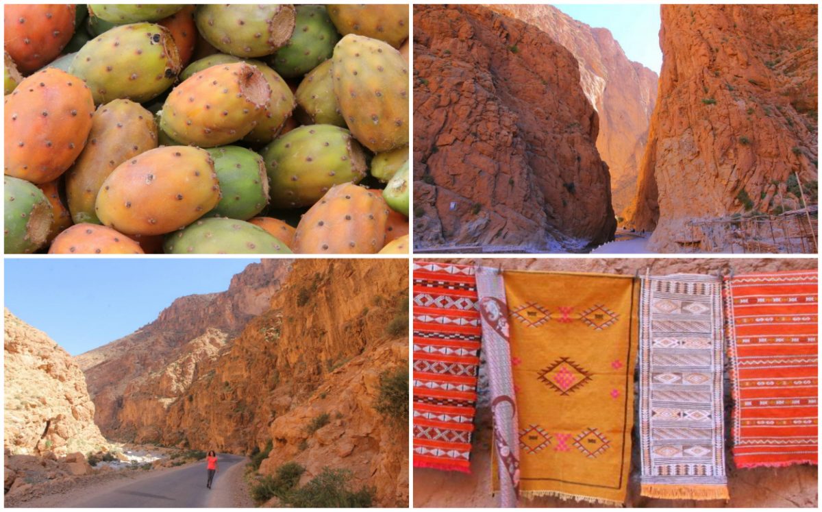 route marokko todra gorge