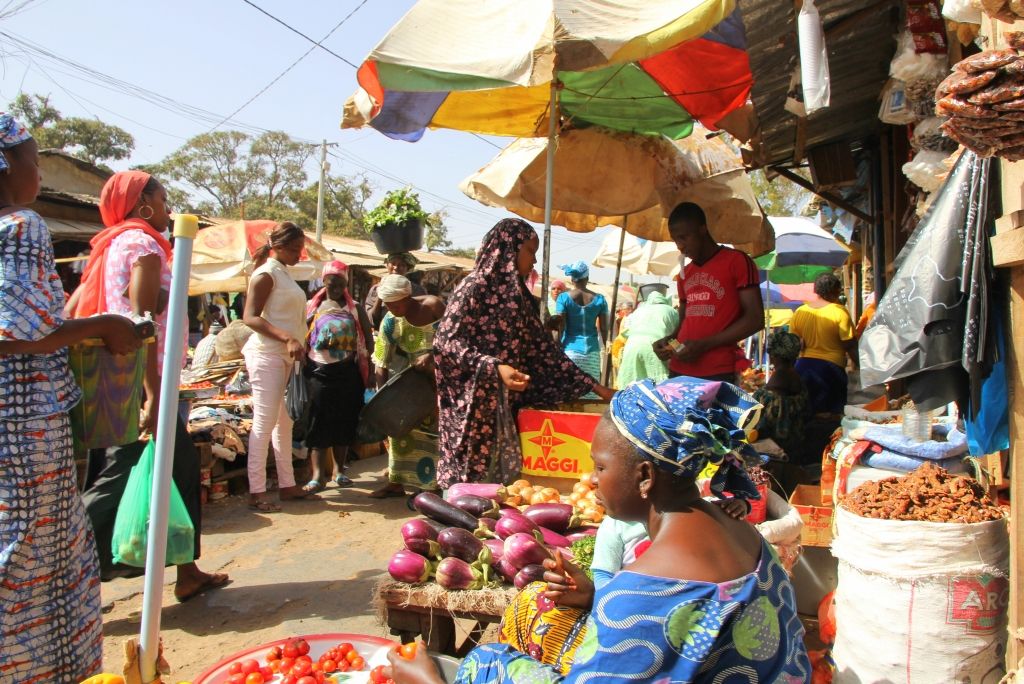 Serekunda Market Gambia