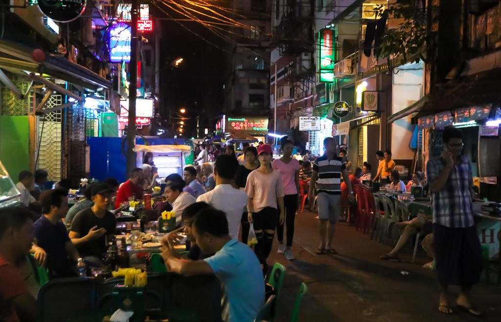 Chinatown Yangon Myanmar