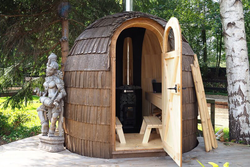 natuurhuisje met sauna