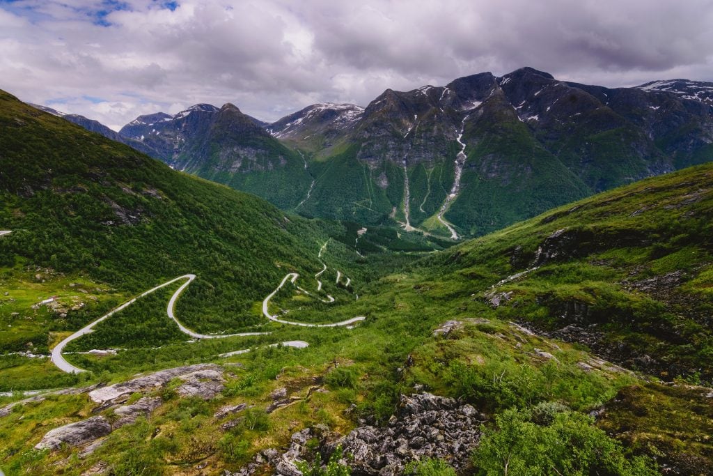 routes noorwegen fjorden