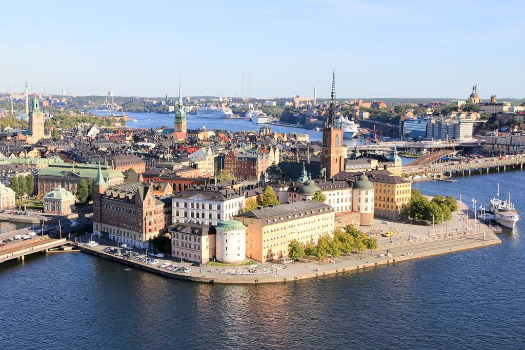 mooiste uitzicht stockholm