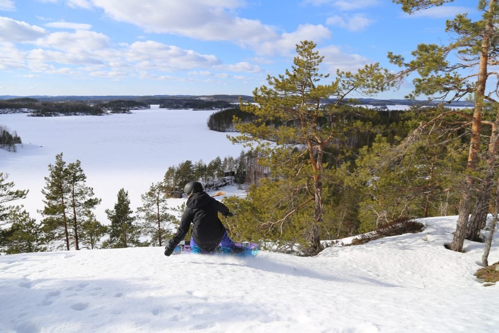 wintersport zuid-finland